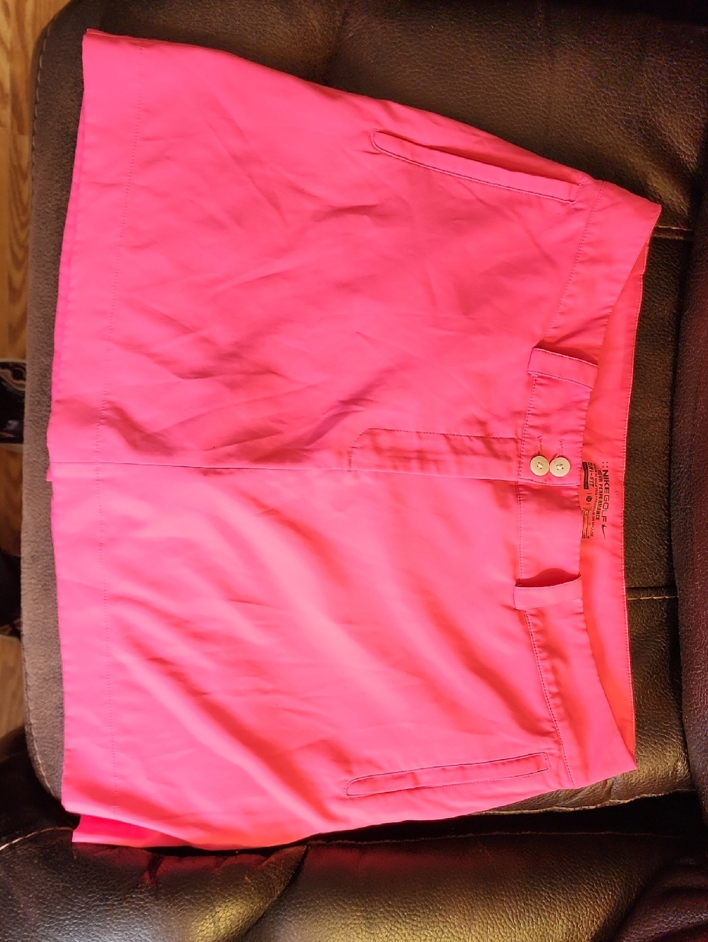 Nike Women's Neon Pink Golf Skort